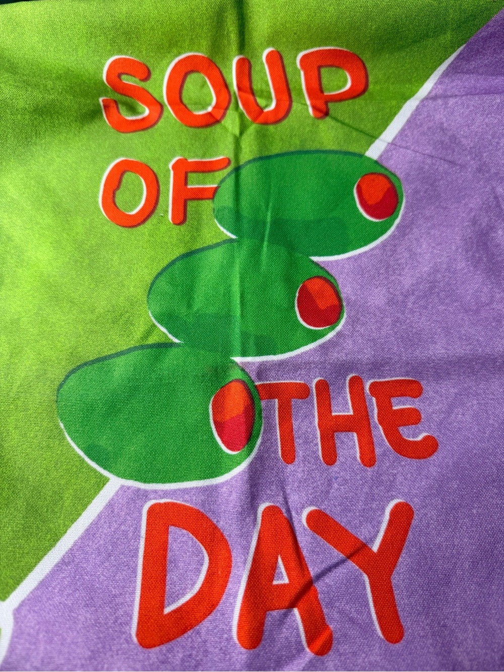 Anthropologie Soup of the Day" Dish Towel